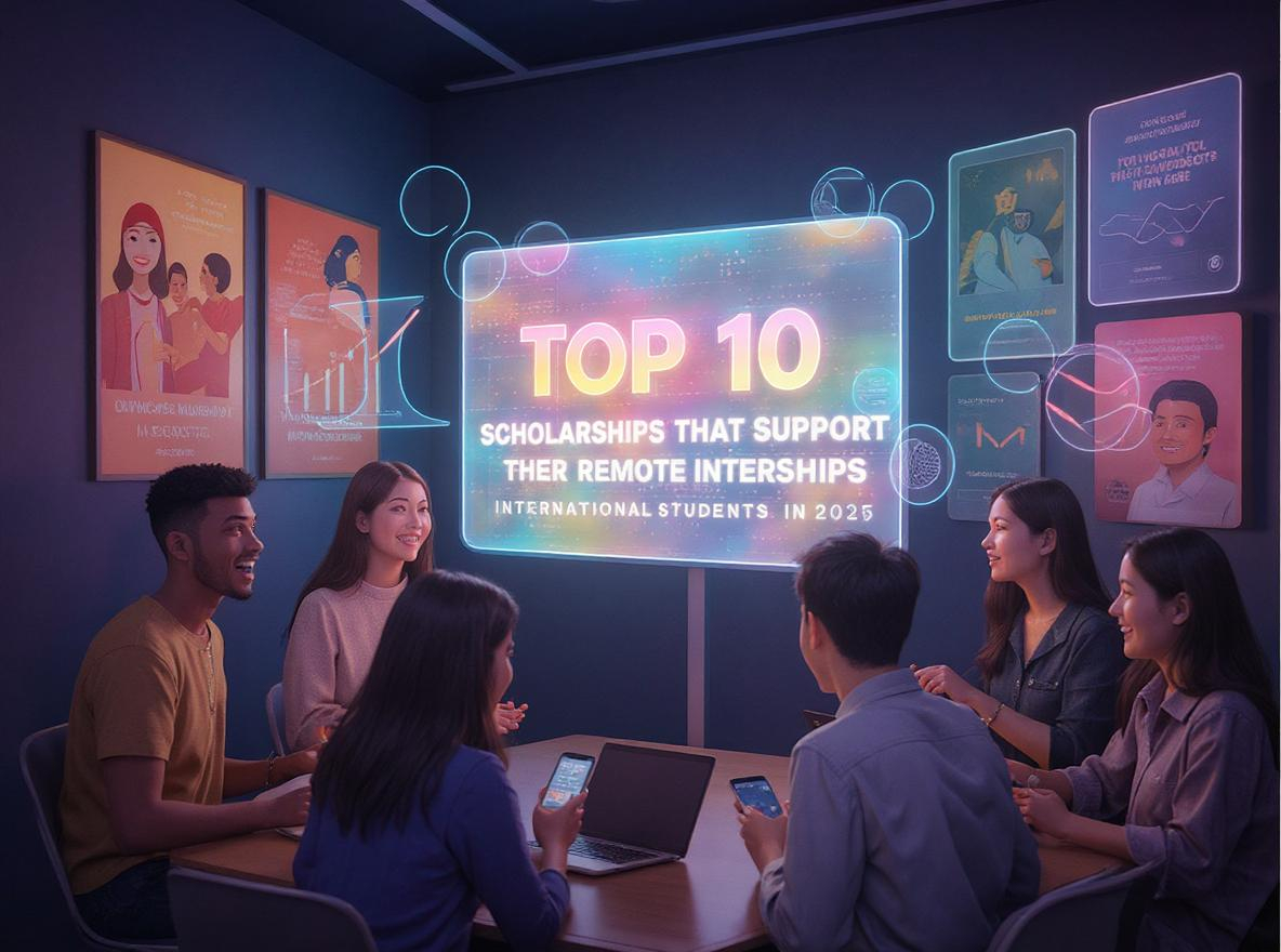 Top 10 Scholarships That Support Remote Internships for International Students in 2025