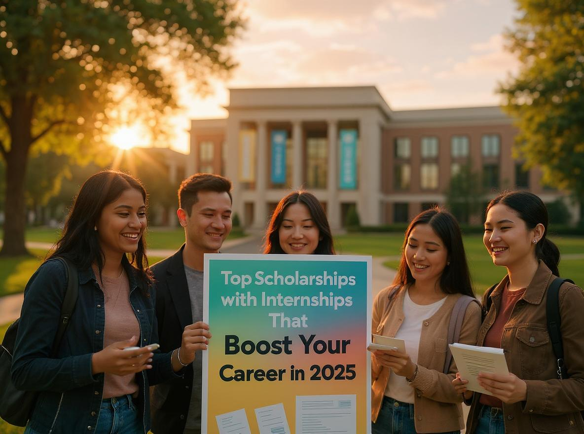Top Scholarships with Internships That Boost Your Career in 2025