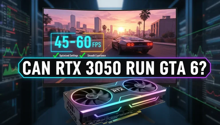 Can RTX 3050 Run GTA 6 A Complete Performance Analysis