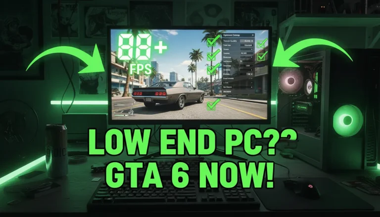 Complete Guide Best GTA 6 Graphics Settings for Low End PC